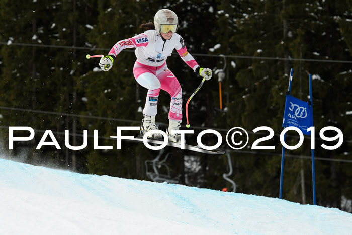 Int. FIS Rennen + NJC  AC Damen, FIS SG, Götschen, 01.02.2019