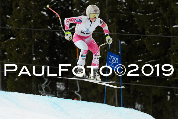 Int. FIS Rennen + NJC  AC Damen, FIS SG, Götschen, 01.02.2019