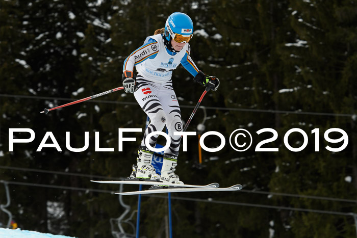 Int. FIS Rennen + NJC  AC Damen, FIS SG, Götschen, 01.02.2019