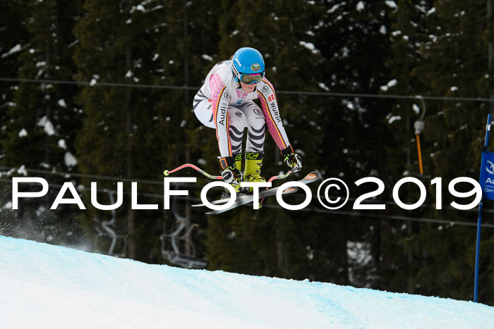 Int. FIS Rennen + NJC  AC Damen, FIS SG, Götschen, 01.02.2019