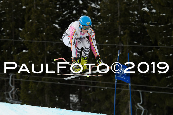 Int. FIS Rennen + NJC  AC Damen, FIS SG, Götschen, 01.02.2019