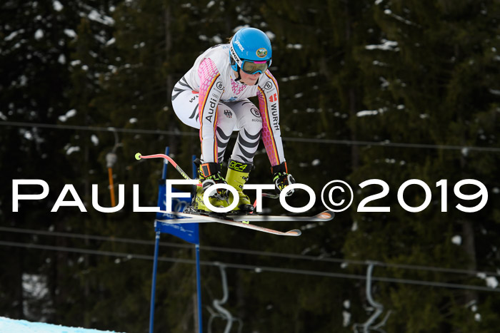 Int. FIS Rennen + NJC  AC Damen, FIS SG, Götschen, 01.02.2019