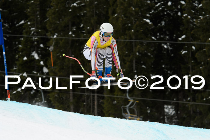 Int. FIS Rennen + NJC  AC Damen, FIS SG, Götschen, 01.02.2019