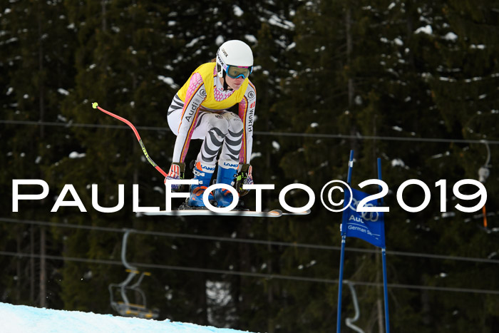 Int. FIS Rennen + NJC  AC Damen, FIS SG, Götschen, 01.02.2019