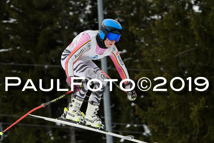 Int. FIS Rennen + NJC  AC Damen, FIS SG, Götschen, 01.02.2019