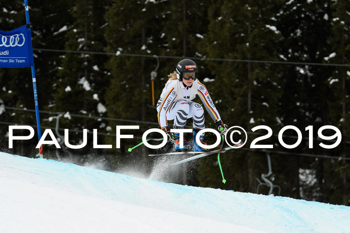 Int. FIS Rennen + NJC  AC Damen, FIS SG, Götschen, 01.02.2019