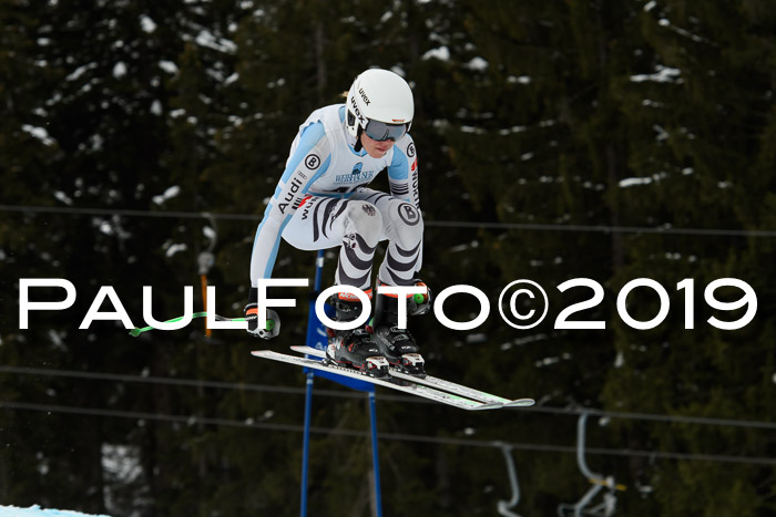 Int. FIS Rennen + NJC  AC Damen, FIS SG, Götschen, 01.02.2019
