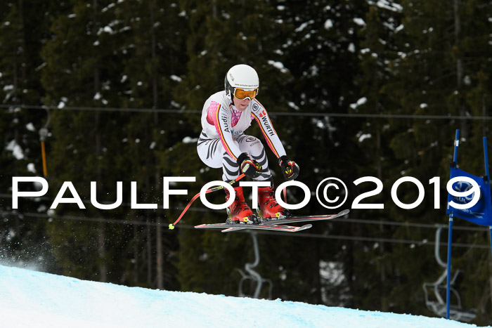 Int. FIS Rennen + NJC  AC Damen, FIS SG, Götschen, 01.02.2019