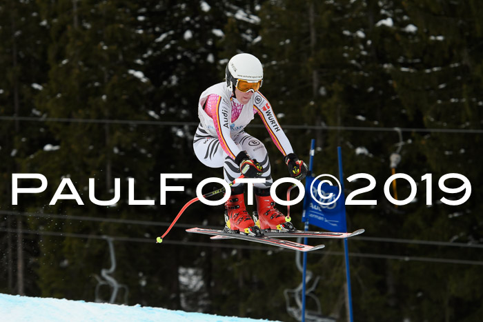 Int. FIS Rennen + NJC  AC Damen, FIS SG, Götschen, 01.02.2019