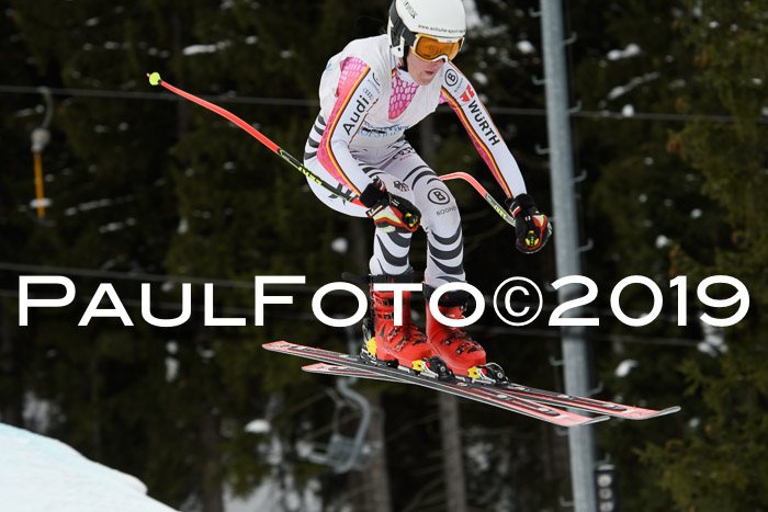 Int. FIS Rennen + NJC  AC Damen, FIS SG, Götschen, 01.02.2019