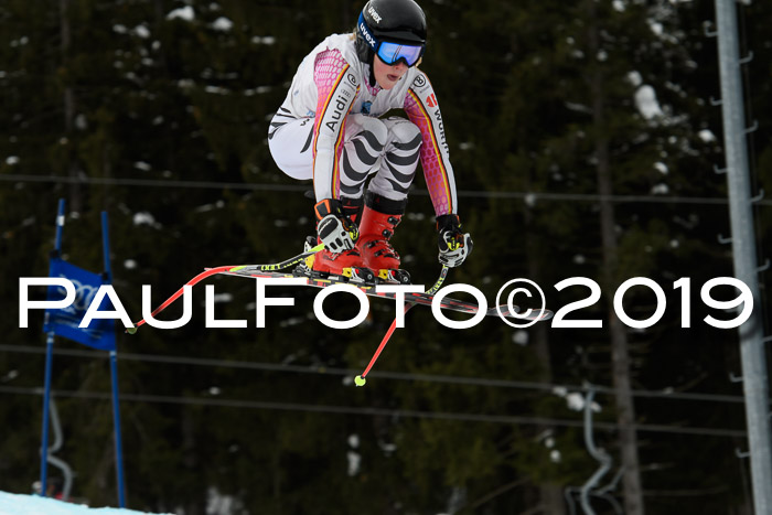Int. FIS Rennen + NJC  AC Damen, FIS SG, Götschen, 01.02.2019