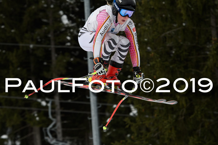 Int. FIS Rennen + NJC  AC Damen, FIS SG, Götschen, 01.02.2019