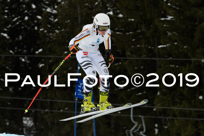 Int. FIS Rennen + NJC  AC Damen, FIS SG, Götschen, 01.02.2019