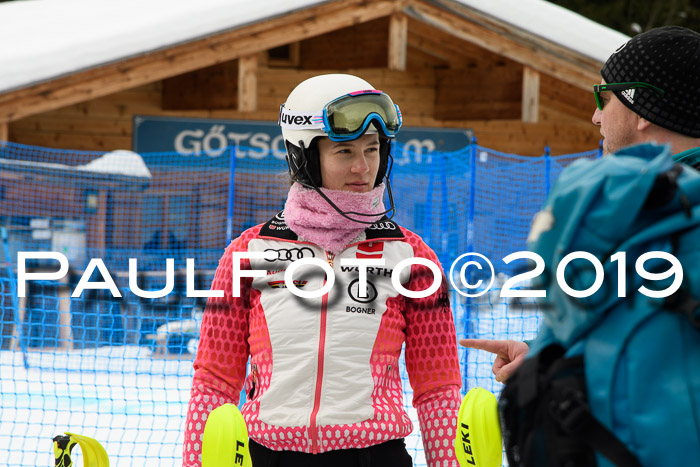 Int. FIS Rennen + NJC  AC Damen, FIS SG, Götschen, 01.02.2019