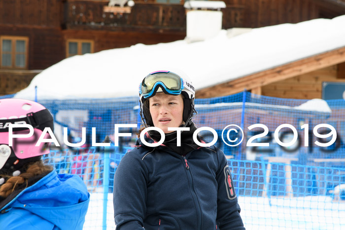 Int. FIS Rennen + NJC  AC Damen, FIS SG, Götschen, 01.02.2019