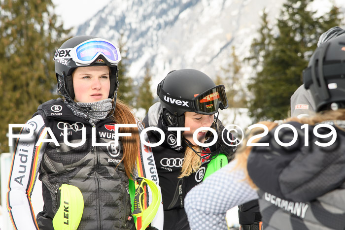 Int. FIS Rennen + NJC  AC Damen, FIS SG, Götschen, 01.02.2019
