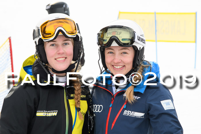 Int. FIS Rennen + NJC  AC Damen, FIS SG, Götschen, 01.02.2019