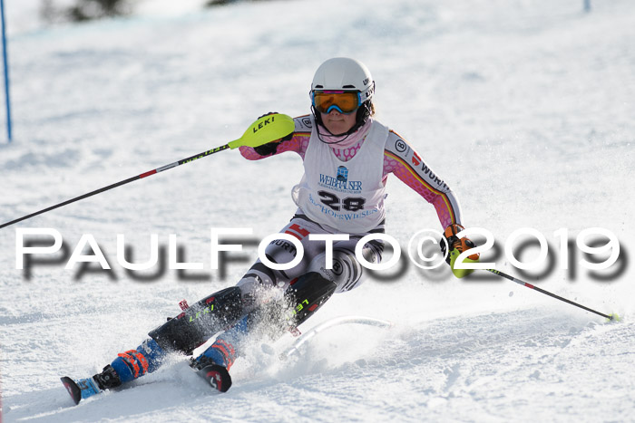 Int. FIS Rennen + NJC  AC Damen, FIS SG, Götschen, 01.02.2019