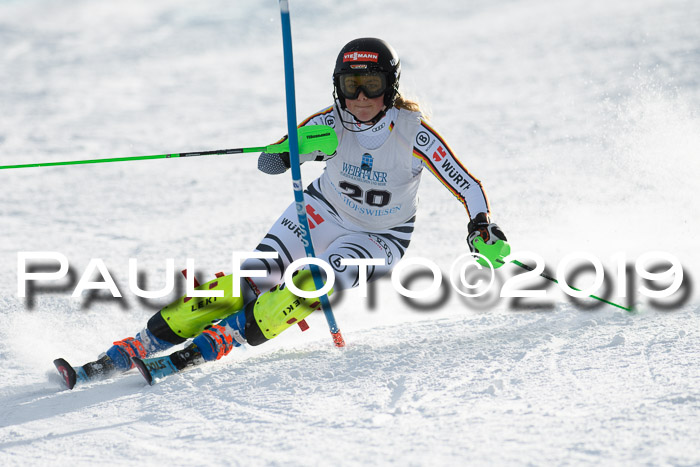 Int. FIS Rennen + NJC  AC Damen, FIS SG, Götschen, 01.02.2019