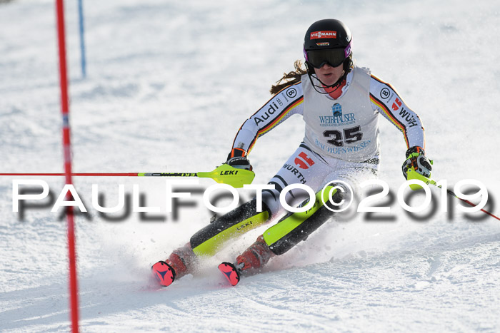 Int. FIS Rennen + NJC  AC Damen, FIS SG, Götschen, 01.02.2019