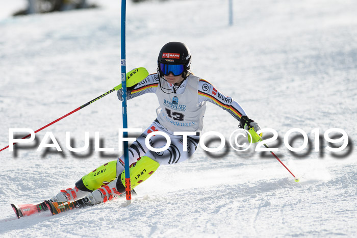 Int. FIS Rennen + NJC  AC Damen, FIS SG, Götschen, 01.02.2019