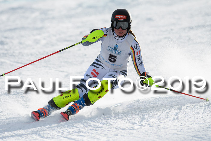 Int. FIS Rennen + NJC  AC Damen, FIS SG, Götschen, 01.02.2019