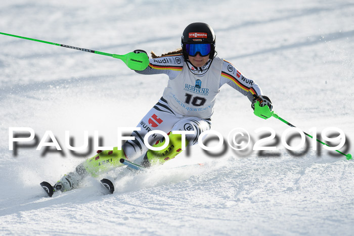 Int. FIS Rennen + NJC  AC Damen, FIS SG, Götschen, 01.02.2019