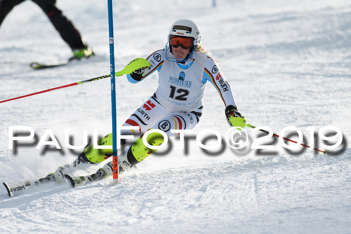Int. FIS Rennen + NJC  AC Damen, FIS SG, Götschen, 01.02.2019