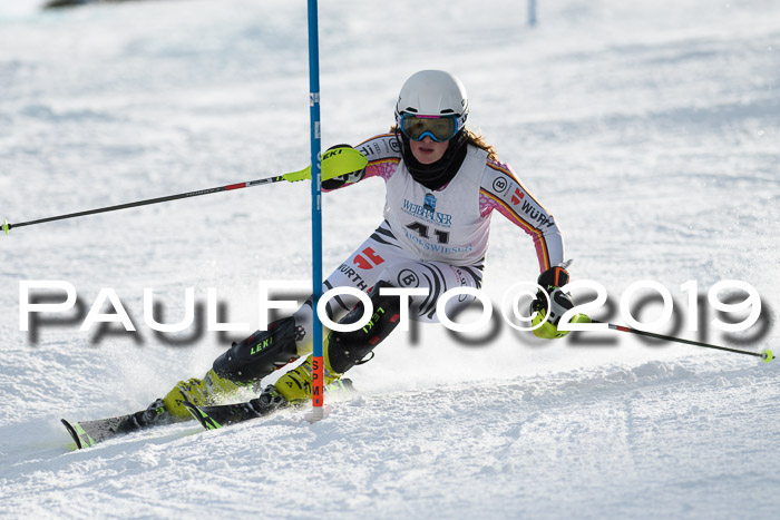 Int. FIS Rennen + NJC  AC Damen, FIS SG, Götschen, 01.02.2019