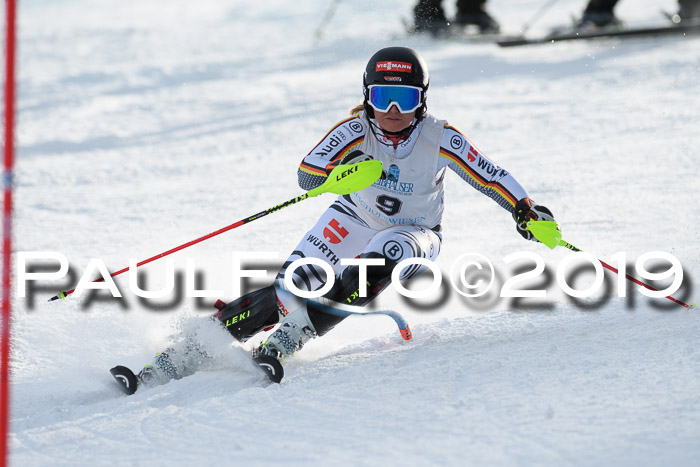 Int. FIS Rennen + NJC  AC Damen, FIS SG, Götschen, 01.02.2019