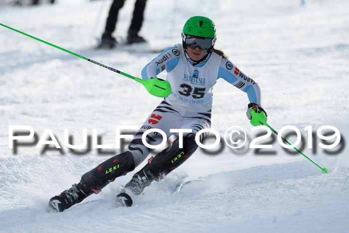 Int. FIS Rennen + NJC  AC Damen, FIS SG, Götschen, 01.02.2019