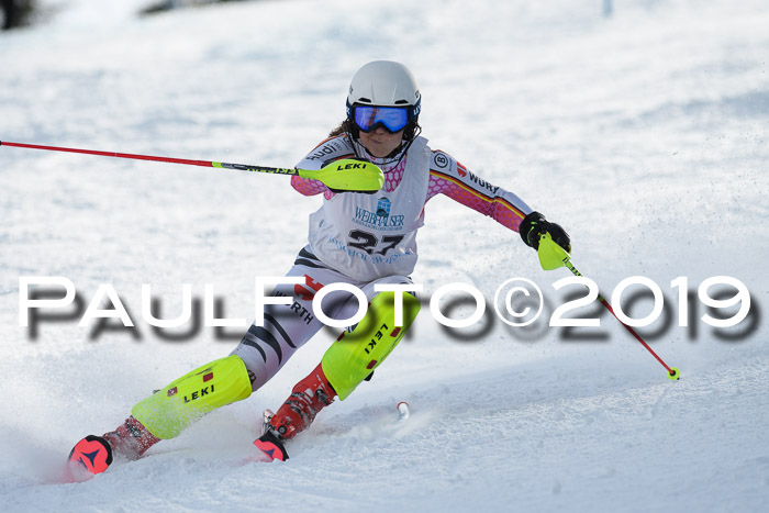 Int. FIS Rennen + NJC  AC Damen, FIS SG, Götschen, 01.02.2019