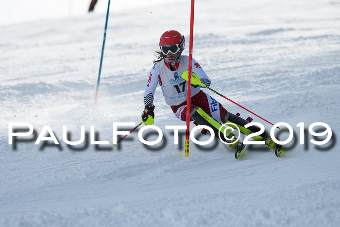Int. FIS Rennen + NJC  AC Damen, FIS SG, Götschen, 01.02.2019