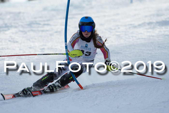 Int. FIS Rennen + NJC  AC Damen, FIS SG, Götschen, 01.02.2019