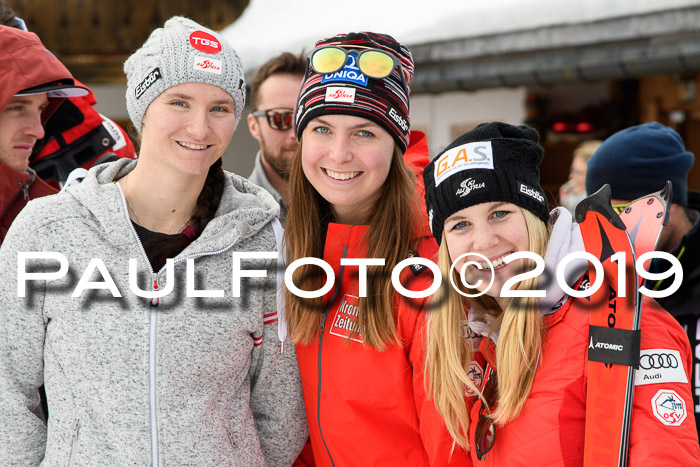 Int. FIS Rennen + NJC  AC Damen, FIS SG, Götschen, 01.02.2019