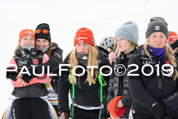 Int. FIS Rennen + NJC  AC Damen, FIS SG, Götschen, 01.02.2019