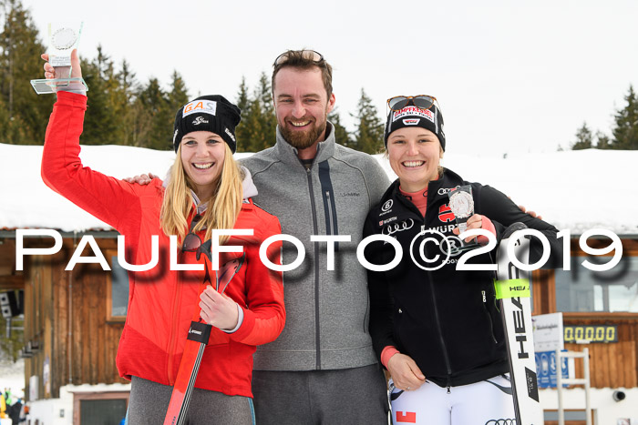 Int. FIS Rennen + NJC  AC Damen, FIS SG, Götschen, 01.02.2019