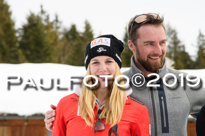 Int. FIS Rennen + NJC  AC Damen, FIS SG, Götschen, 01.02.2019
