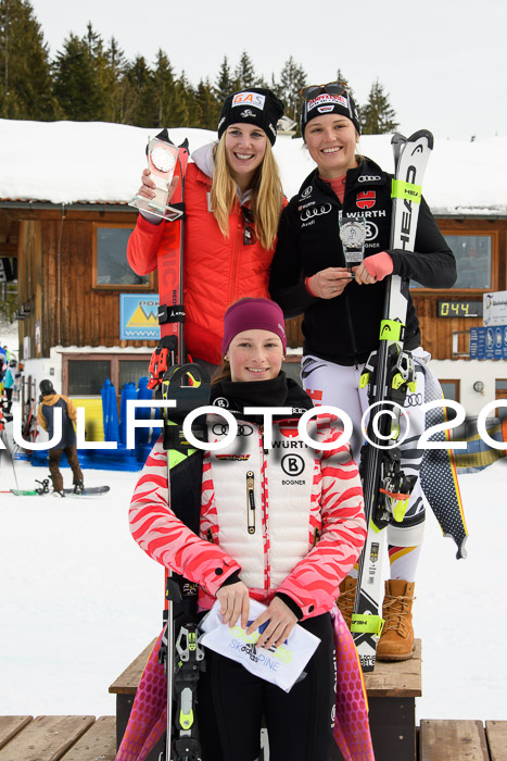 Int. FIS Rennen + NJC  AC Damen, FIS SG, Götschen, 01.02.2019