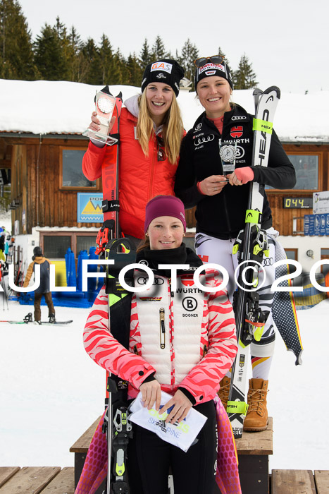 Int. FIS Rennen + NJC  AC Damen, FIS SG, Götschen, 01.02.2019