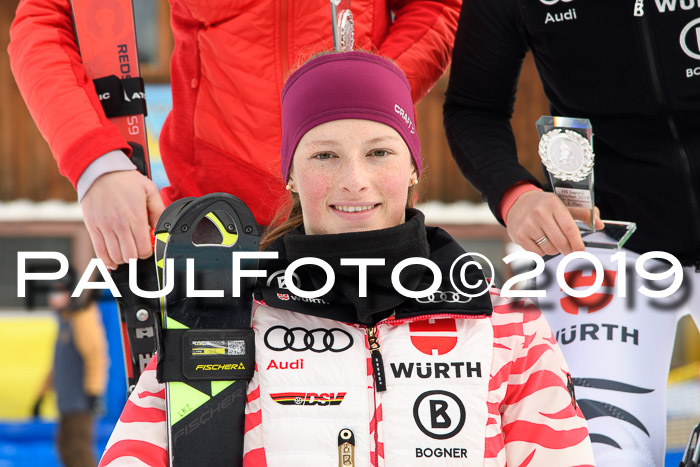 Int. FIS Rennen + NJC  AC Damen, FIS SG, Götschen, 01.02.2019