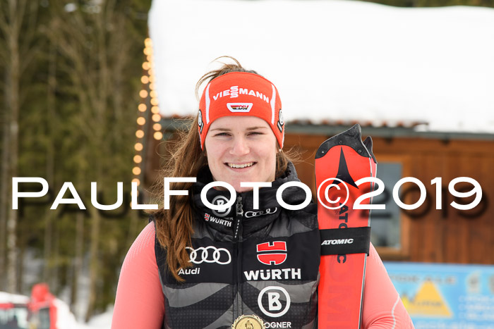 Int. FIS Rennen + NJC  AC Damen, FIS SG, Götschen, 01.02.2019