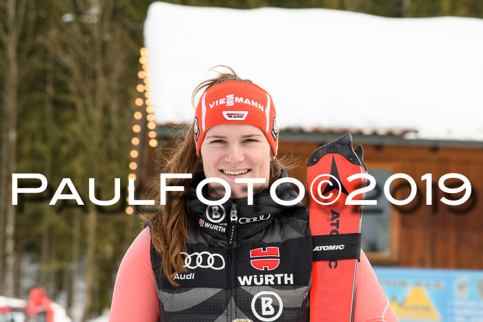 Int. FIS Rennen + NJC  AC Damen, FIS SG, Götschen, 01.02.2019