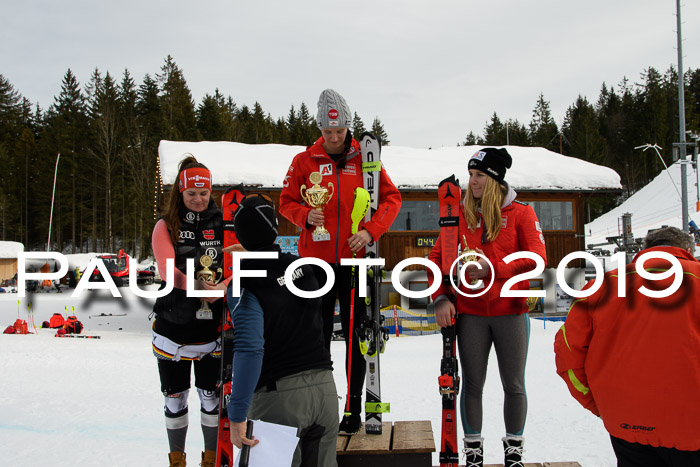 Int. FIS Rennen + NJC  AC Damen, FIS SG, Götschen, 01.02.2019