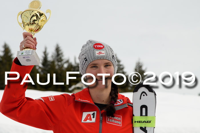 Int. FIS Rennen + NJC  AC Damen, FIS SG, Götschen, 01.02.2019