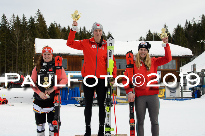 Int. FIS Rennen + NJC  AC Damen, FIS SG, Götschen, 01.02.2019