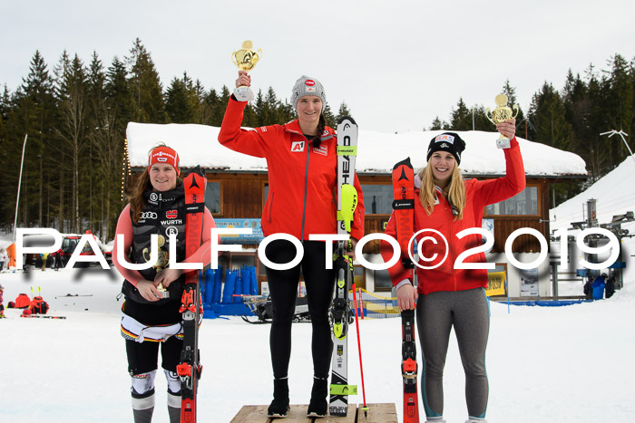 Int. FIS Rennen + NJC  AC Damen, FIS SG, Götschen, 01.02.2019