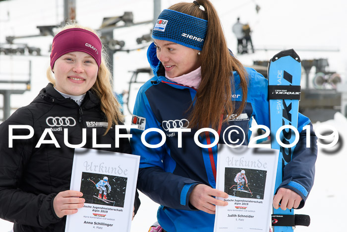 Int. FIS Rennen + NJC  AC Damen, FIS SG, Götschen, 01.02.2019
