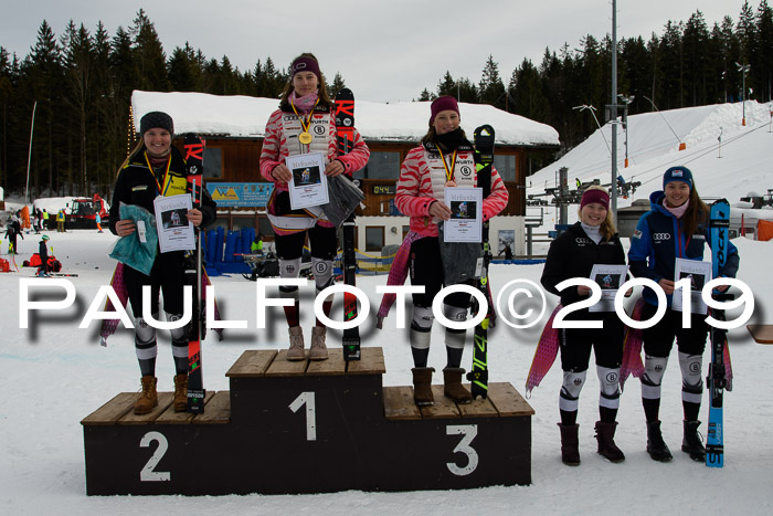 Int. FIS Rennen + NJC  AC Damen, FIS SG, Götschen, 01.02.2019