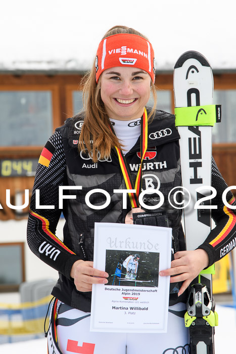 Int. FIS Rennen + NJC  AC Damen, FIS SG, Götschen, 01.02.2019
